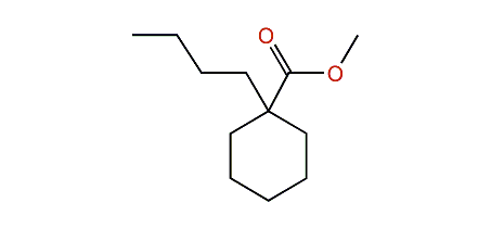 Methyl 1-butylcyclohexanecarboxylate